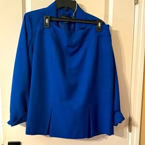 Size 8 Black Label by Evan Picone jacket and skirt suit